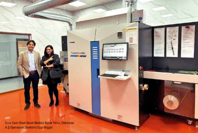 İzmir Cem Ofset Truepress LABEL L350UV SAI